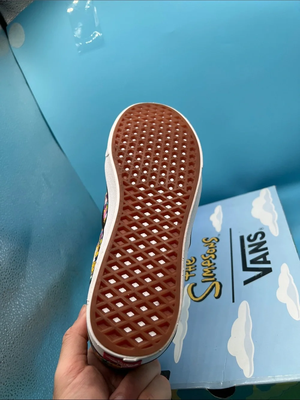 Rare Vans The Simpsons Slip-On Shoes Men’s 12 Comfycush used once